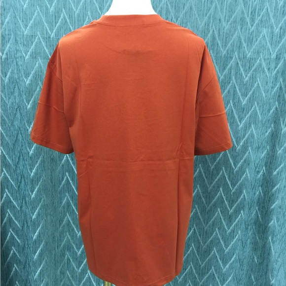 🏖️🕶️Women’s Orb Crewneck T-Shirts Orange 🍊 - Picture 4 of 9